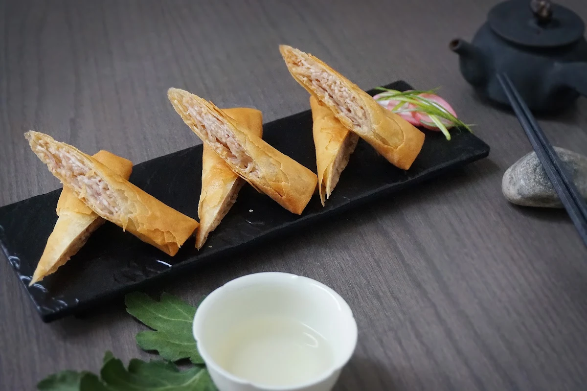 taro spring roll 炸芋卷